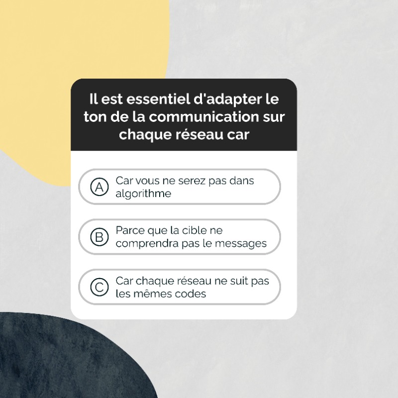 WebdigitAgence's tweet photo. Le moment est venu de vous mettre à l'#épreuve. 
La semaine des #réseauxsociaux touche à sa fin, il est donc temps de vous mettre à l'épreuve ! Serez-vous capable de répondre à nos #questions ? Nous le saurons bientôt. 🤭
#réseauxsociaux #communitymanager #communication