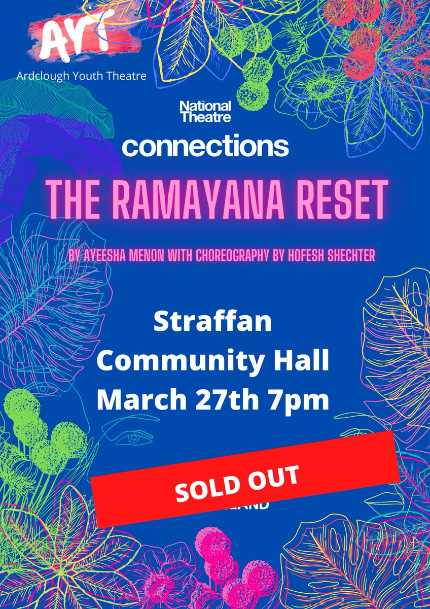 We're Sold Out on Sunday, but you can catch us in the Riverbank Arts Centre April 14th and 15th! 
riverbank.ie/event/local-ar…