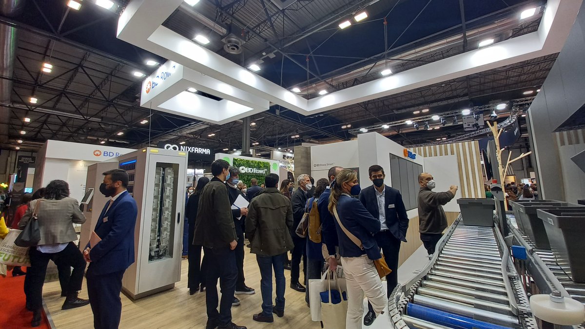 bdrowaes's tweet photo. ¡Están siendo días muy emocionantes y productivos en @infarma_salon !
Citas, reuniones y muchas visitas… Después de la pandemia, nuestro equipo está dándolo todo para asesorar a los visitantes interesados en automatizar sus farmacias.
Stand 5C15 Pabellón 5
#innovationforpeople https://t.co/XbUN78ZvZ4