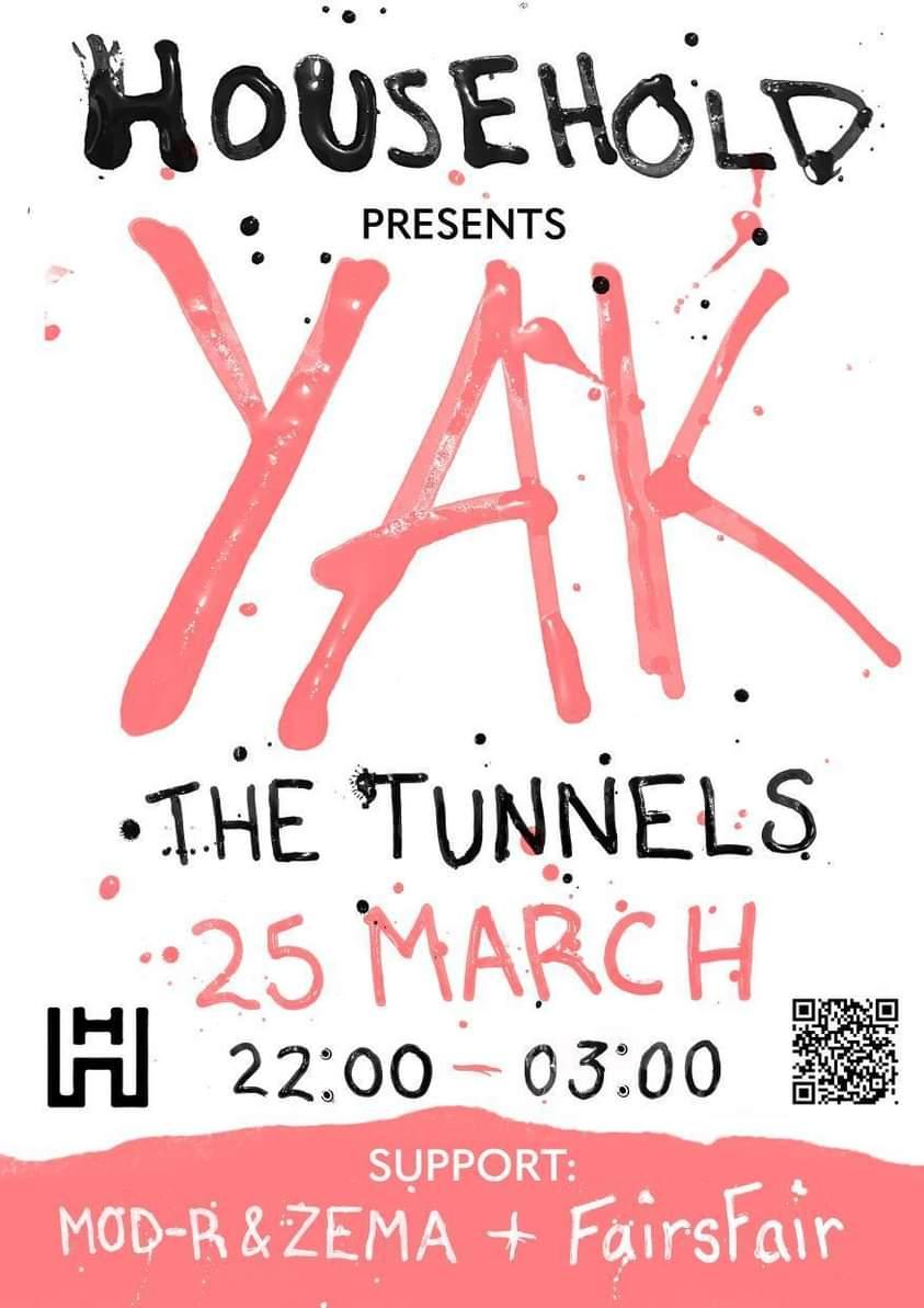 Playing in Aberdeen for the first time tomorrow night for the Household crew at The Tunnels! Should be a good'un so come through if you're about 🎉🎉 Tickets: ra.co/events/1498480