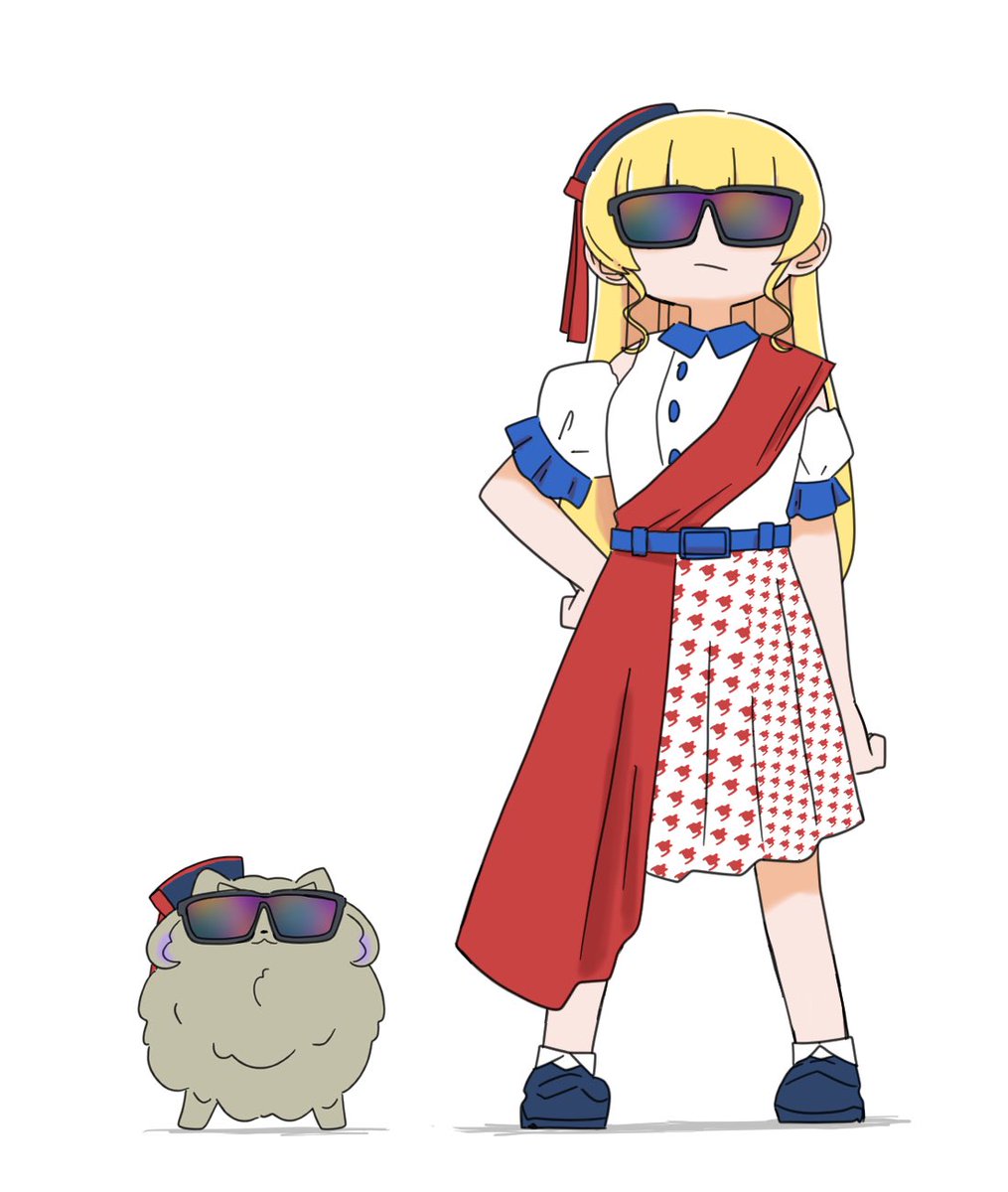 「ライブのすぐ後に描いてたすみれとクゥクゥちゃん 」|しおから❄🍭のイラスト