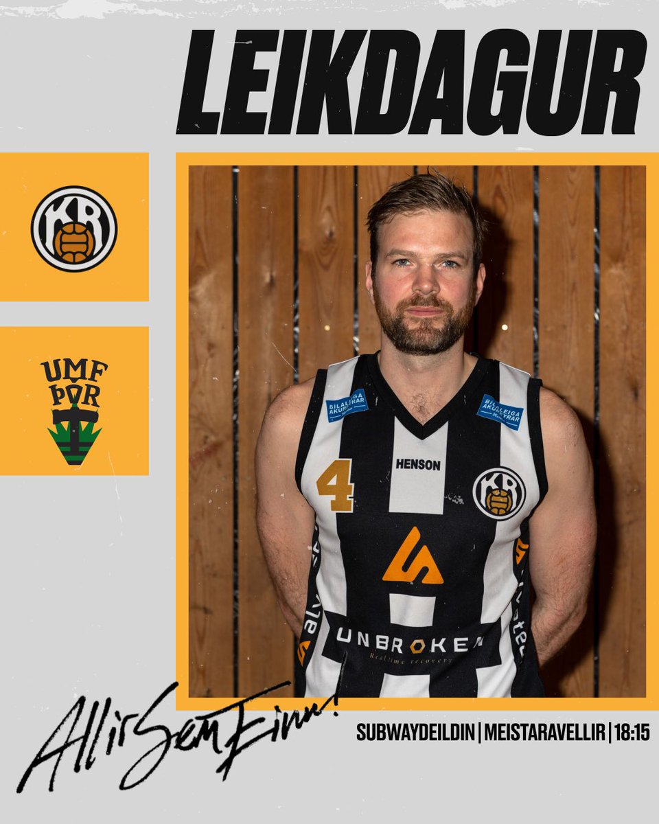 Risaleikur í kvöld þegar Þór frá Þorlákshöfn mæta á Meistaravelli! BBQ í félagsheimilinu frá 17:15🍔 

Fjölmennum og styðjum strákana til sigurs! 
Áfram KR! #allirsemeinn #karfan 

🍔17:15
🏀18:15