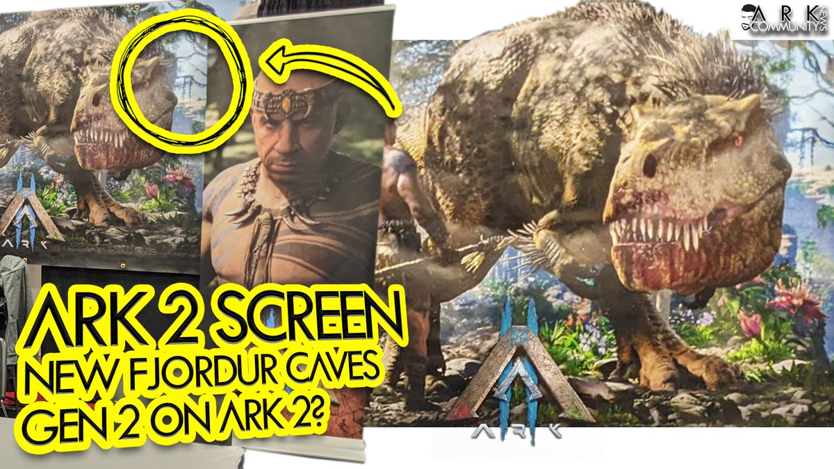 NEW ARK 2 Screenshot! NEW Fjordur Caves! Gen 2 Dinos on ARK 2? - ARK Community News

youtu.be/uInN3hm4sVE

#playARK #ARKSurvivalEvolved #ARK2 #YouTube #YouTubeGaming