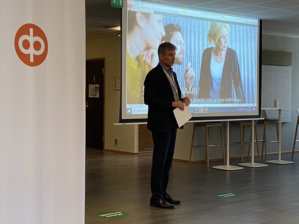 anssihaikio's tweet photo. Säätiöseminaari starttasi käyntiin OP Tampereen ja Merkuriuksen toteuttamana @janivilpponen avauksella. https://t.co/RpZmrkGHk6