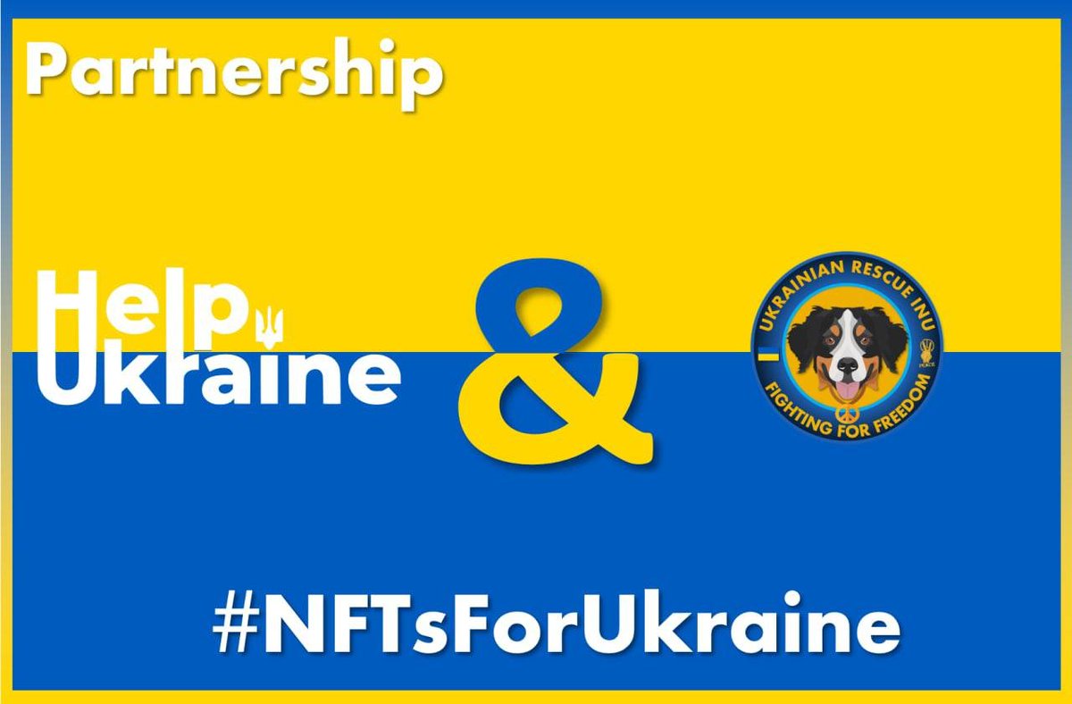 uri_inu's tweet photo. 1/3

$URI and @HelpUkraineEth PARTNERSHIP ANNOUNCEMENT💪and upcoming NFT release🔥

The first two OG projects to launch on the day of the Ukrainian invasion have partnered up to achieve a greater impact and raise even more funds together!💪

#Ukraine $HUKR #Crypto #Donations #URI https://t.co/EFTxNxXO3z