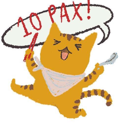 Monster_Cat__'s tweet photo. Wah! Famous artist Li Ching Heng make sticker for #GroupOf10! #SingaporeOpen! #SafeManagement #LargeEvents #MaskIndoors #Number11Fren https://t.co/vlAniJ8RfX