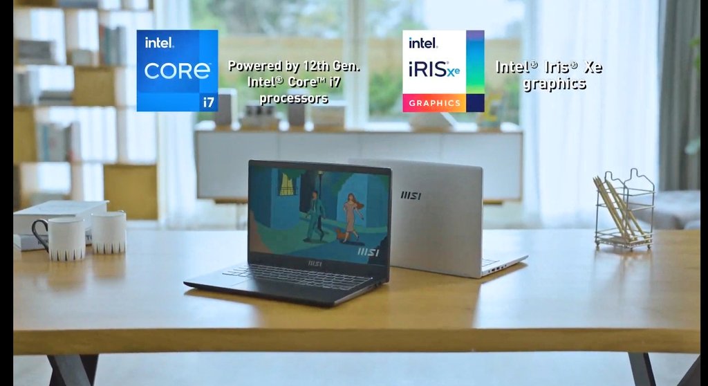 TheShaanHaider's tweet photo. The new MSI Modern 14-15 laptops announced with 12th Gen @intel Core i7 processors, Iris Xe graphics, 180° rotation screen, full size backlit keyboard, USB 3.0 Type-C port with PD charging, high resolution audio support, precision touchpad and more.

#technology @MSIMiddleEast https://t.co/7zTSwLBV9T
