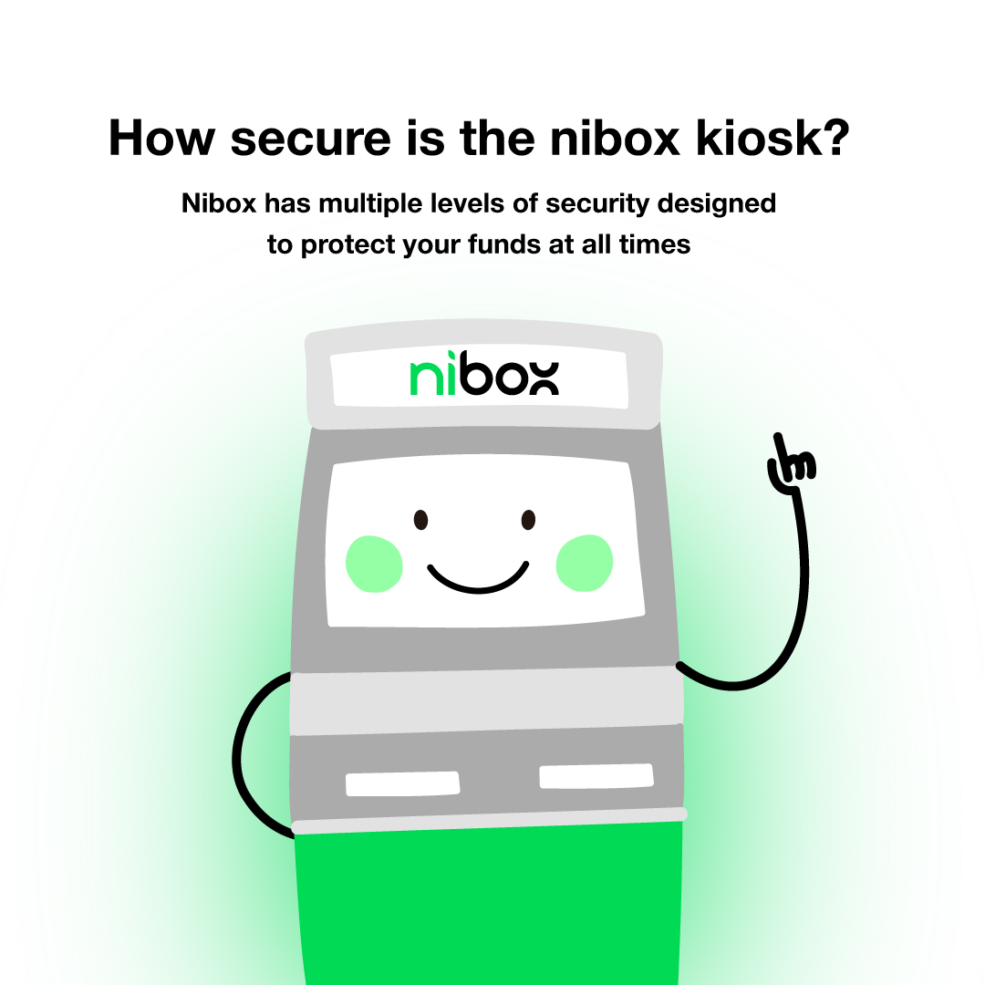 niboxpay's tweet photo. The nibox kiosk is designed with multiple levels of security and is in compliance with NITDA data protection procedures and CBN approvals. Apart from this, nibox is also certified by NIBSS. 

This means your funds are protected at all times 👌 https://t.co/LZPgmyjWX7