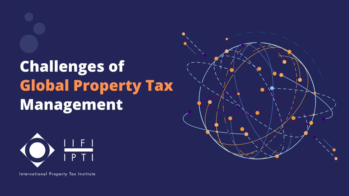 RethinkSolution's tweet photo. Learn the top 5 external challenges for property tax teams with global real estate portfolios as seen by the International Property Tax Institute (IPTI): https://t.co/aCfRKzIinW​
#blog #globalrealestate #propertytaxsoftware #REITs #CRETech https://t.co/ukkh2yR1Ac