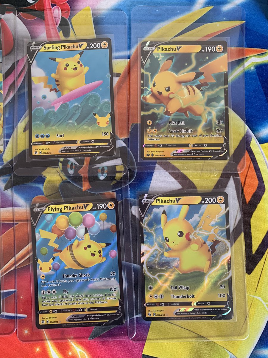 MrPizzaPlatypus's tweet photo. Decided I’m gonna sell this Pikachu bundle, if anyone wants it let me know or go and make a bid on Ebay 👌🏻 https://t.co/HdYYJ5l3rU
