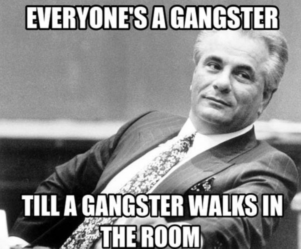 Thebadguypod's tweet photo. #gangster #gotti #johngotti #meme #mobmeme #badguy https://t.co/43keSDTMw0