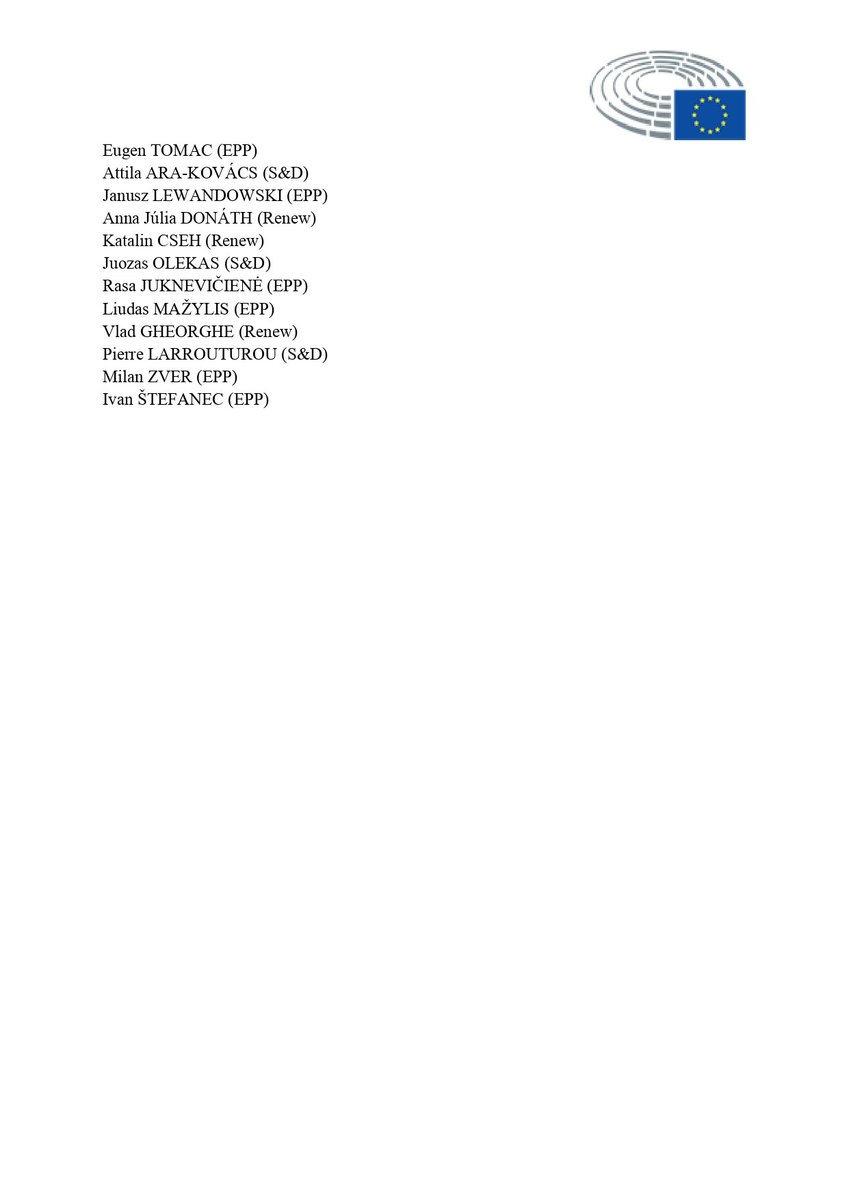 Pod naszą z <a href="/sikorskiradek/">Radosław Sikorski 🇵🇱🇪🇺</a> inicjatywą nazwania Putina zbrodniarzem wojennym przez Parlament Europejski🇪🇺 - podpisali się Posłowie i Posłanki ze wszystkich grup parlamentarnych. 

Znamienne - nie dołączył nikt z PiS i #FIDESZ. 
#PrawdziwaTwarzPiS