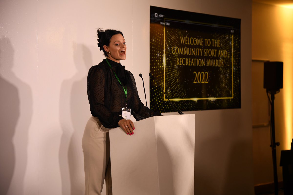 sportrectweets's tweet photo. A special thank you to our wonderful MC, Hannah Baycroft! ๐
Thank you for hosting our awards so fantastically ๐๏ธ
#CSRAS2022 https://t.co/wsVMtkdb32