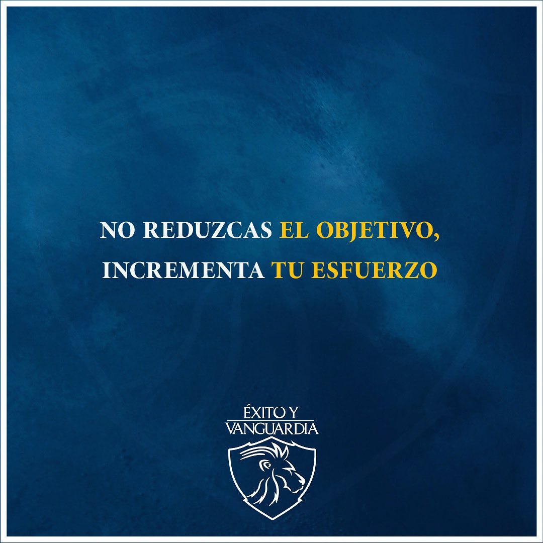 ExitoVanguardia's tweet photo. No reduzcas el objetivo, incrementa el esfuerzo. 

#motivacion #frases #inspiracion #exitovanguardia #disciplina #habitos #productividad #metas #frasedeldia #esfuerzo #sueños #you #youtube #frasesinspiradoras #frasesmotivadoras #gym #motivacionfitness https://t.co/zLRFlkGwIK