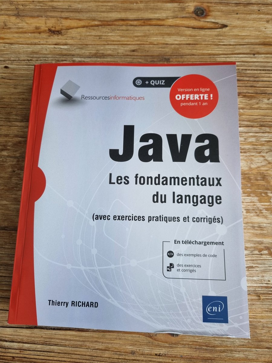 <a href="/welovedevs/">WeLoveDevs.com</a> <a href="/ZenikaIT/">Zenika</a> @EditionsENI J'ai reçu le livre aujourd'hui 😊.
Merci @EditionsENI et <a href="/welovedevs/">WeLoveDevs.com</a>