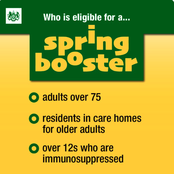 Central Bedfordshire Council GetVaccinated on Twitter "Spring booster
