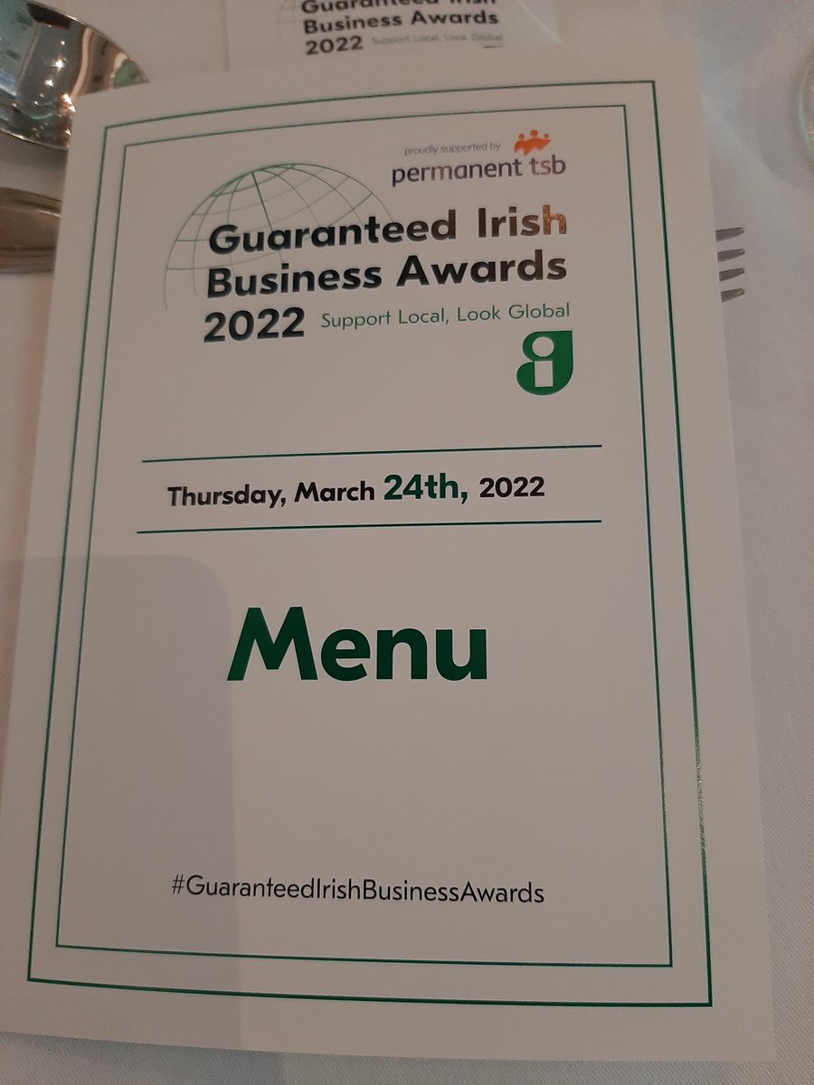 The excitement is real <a href="/koresystem/">KORE Insulation</a> #GuaranteedIrishBusinessAwards