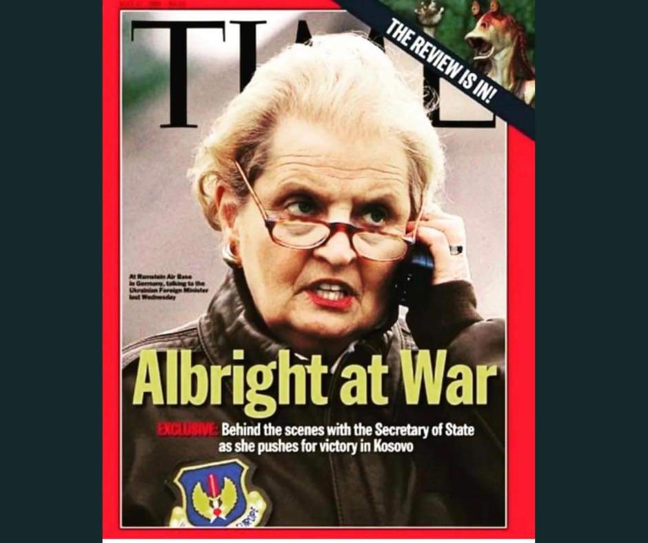 Always in our hearts and thoughts the women which contribute for our freedom🇽🇰
RIP Madeleine Albright🙏