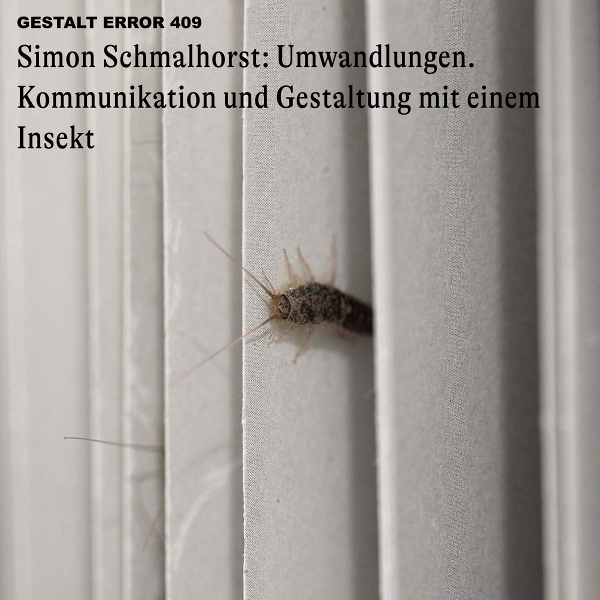 Silberfischchen als Designer? - Simon Schmalhorst über die Arbeit mit den kleinen „Schädlingen“ gestalt-error-409.de/umwandlungen/ #silberfischchen #designresearch #design #simonschmalhorst #papier #grafikdesign