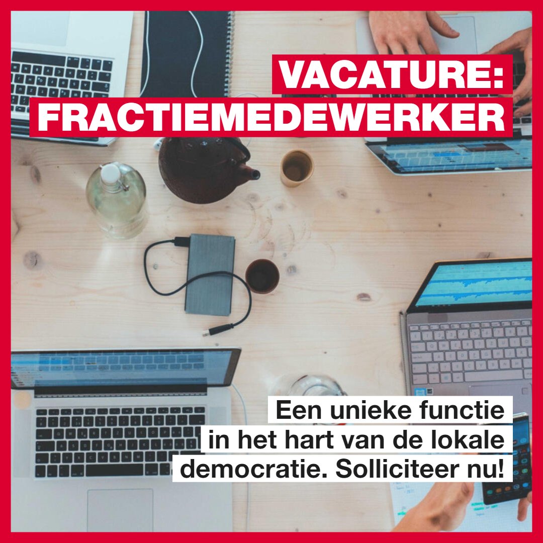 🔥Vacature-alert!🔥
De fractie van GroenLinks Deventer zoekt een nieuwe fractiemedewerker! Ben jij benieuwd naar een functie in het hart van de lokale democratie? Check de vacature⤵️
bit.ly/3JDRWj8