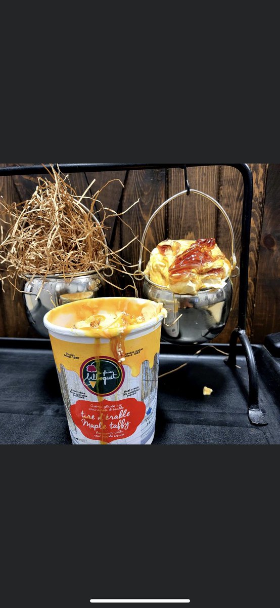 Crème glacée à la tire d’érable…un classique à l’arrivée du printemps depuis 35 ans!!!
