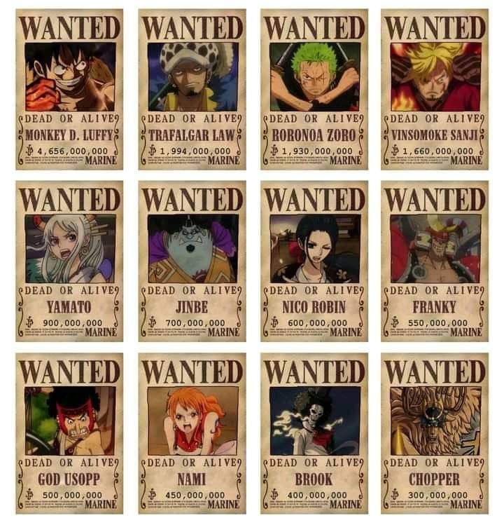 REVELADO! 😱 RECOMPENSAS DE ONE PIECE ATUALIZADAS PÓS-WANO! - BiliBili