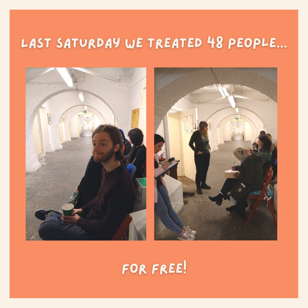 pathways_trust's tweet photo. Thank you for making our Open Day a success! We treated over 48 of you for FREE!
🌞
Book a full treatment email pathwaystrust95@gmail.com and we will put you in touch with a relevant practitioner, or email them direct - contact details on our website!

#massagelondon #acupuncture https://t.co/YbORDWCOWd