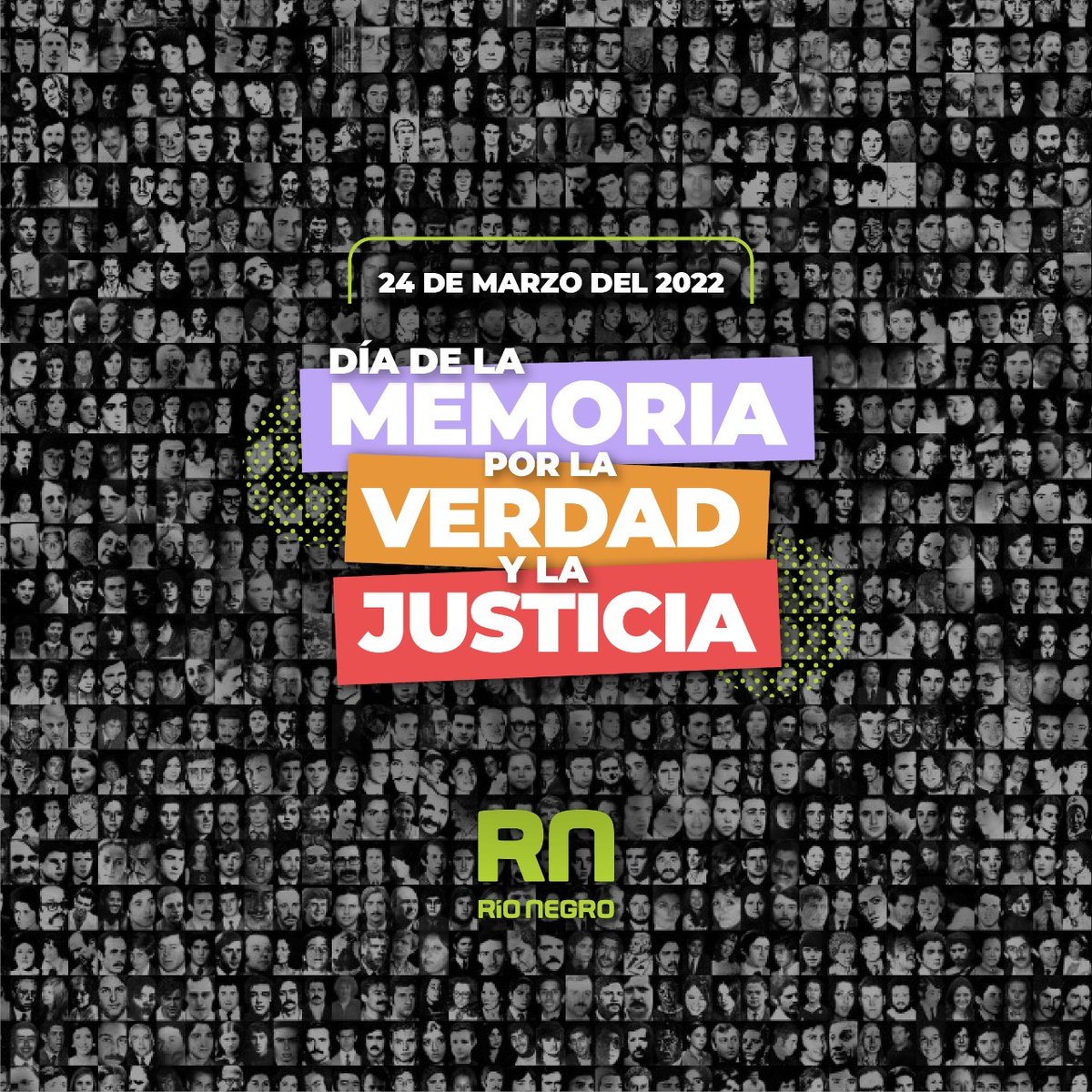 ipaprn's tweet image. 24 de Marzo: Día Nacional por la Memoria, la Verdad y la Justicia.