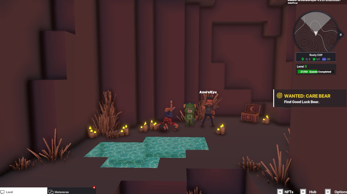 CryptoNatthawut's tweet photo. @TheSandboxGame I just participated in the daily #SandboxAlphaS2Contest for a chance to earn up to 1,000 $SAND! Starting March 18 - Find The Good Luck Bear. Check out my screenshot below!
👇 #SandboxAlphaS2 https://t.co/ElsDUFRaCu