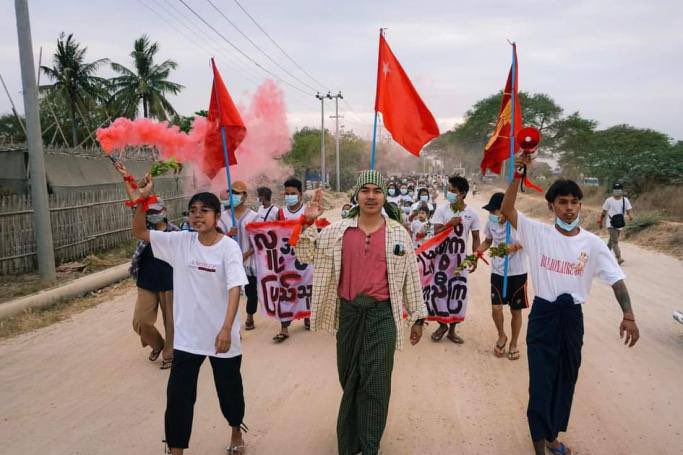 SavanaHMHA's tweet photo. Daily updates of Spring Revolution for Mar 24 2022 by Mizzima   https://t.co/BkHTokSHLC  #2022Mar24Coup  #ICRC_HelpYouthActivists  #WhatsHappeningInMyanmar https://t.co/dFUaqJcD46