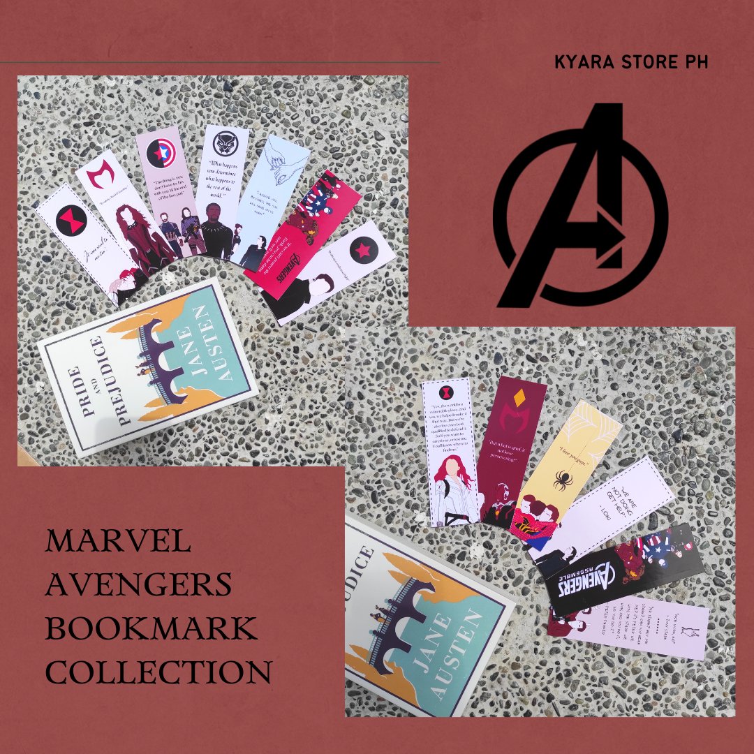 kyarastoreph's tweet photo. “It's not about how much we lost. It's about how much we have left.”
~ Tony Stark, Avengers: Endgame ✨🌆

And we're back with another bookmark collection! Please welcome our Marvel Avengers Bookmark Collection for the month of March!🔖📖🎒 https://t.co/bXUKzhiFpb