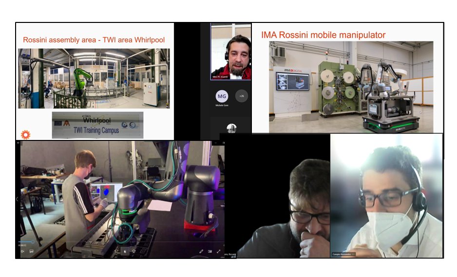 Rossini 🤖 🇪🇺 (@rossini_project) on Twitter photo 📷Moments from yesterday's <a href="/Rossini_project/">Rossini 🤖 🇪🇺</a> 2nd open #webinar where partners presented the Platform’s integrations in the 3 Use Cases👷♀️🤖
👏Thank you to all speakers and participants👏
<a href="/WhirlpoolCorp/">Whirlpool Corporation</a> <a href="/schindlergroup/">Schindler</a> #IMA
👉Stay tuned for more footage from the webinar📽 📷Moments from yesterday's <a href="/Rossini_project/">Rossini 🤖 🇪🇺</a> 2nd open #webinar where partners presented the Platform’s integrations in the 3 Use Cases👷♀️🤖
👏Thank you to all speakers and participants👏
<a href="/WhirlpoolCorp/">Whirlpool Corporation</a> <a href="/schindlergroup/">Schindler</a> #IMA
👉Stay tuned for more footage from the webinar📽