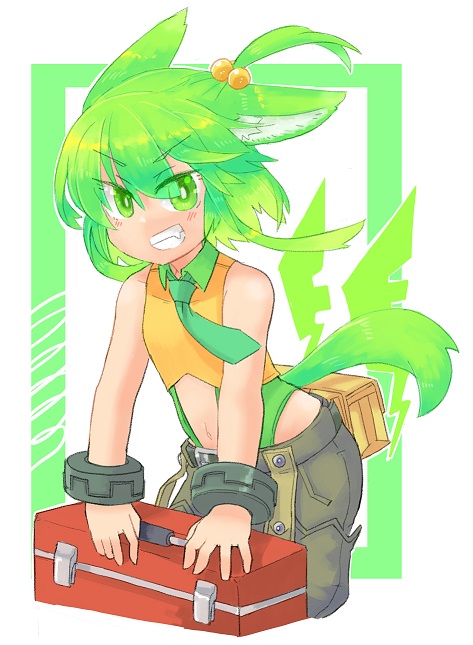 風精霊のフィース・ウィンディラルちゃん
機械と魔術を組み合わせて作る小型ロボ「術機」の競技者です。 