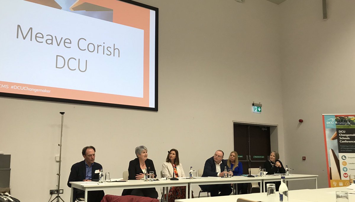EglishNs's tweet photo. Such wisdom from @CorishMaeve @DCUCMS “Empathy is not just a feeling, it has to lead to activism”. And “Changemaker principals value connection “. Thank you 🙏🏻 Maeve #DCUChangemaker https://t.co/CGRfBVx5mz