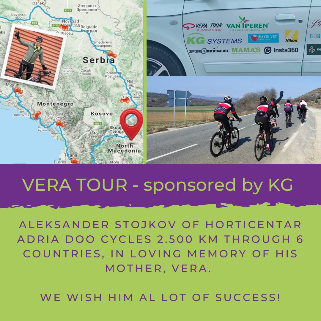 #veratour
#sponsor
#cycling
#horticulture
#growwithus