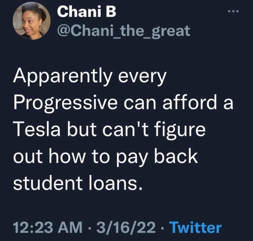 VetsCoalition's tweet photo. Inquisitive.. #HighGasPrice #Inflation #Tesla https://t.co/BDH85wN1WW