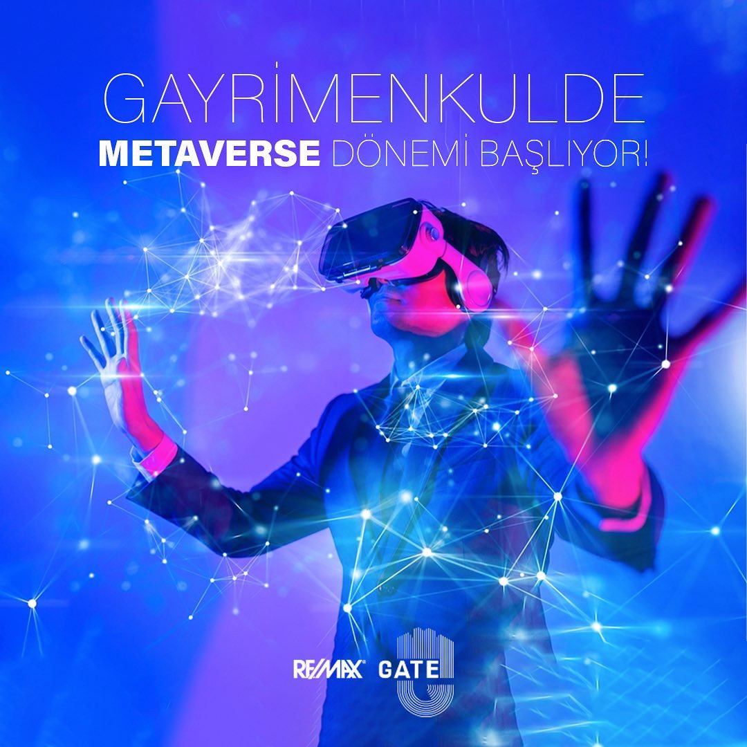 RemaxGate's tweet photo. 2022 yılında Gayrimenkul de Metaverse Dünyasında 🎉😎

#metaverse #garimenkul #metaversearsa #teknoloji #remaxgateankara #remaxmetaverse #MetaverseNews https://t.co/pbVmU40d22