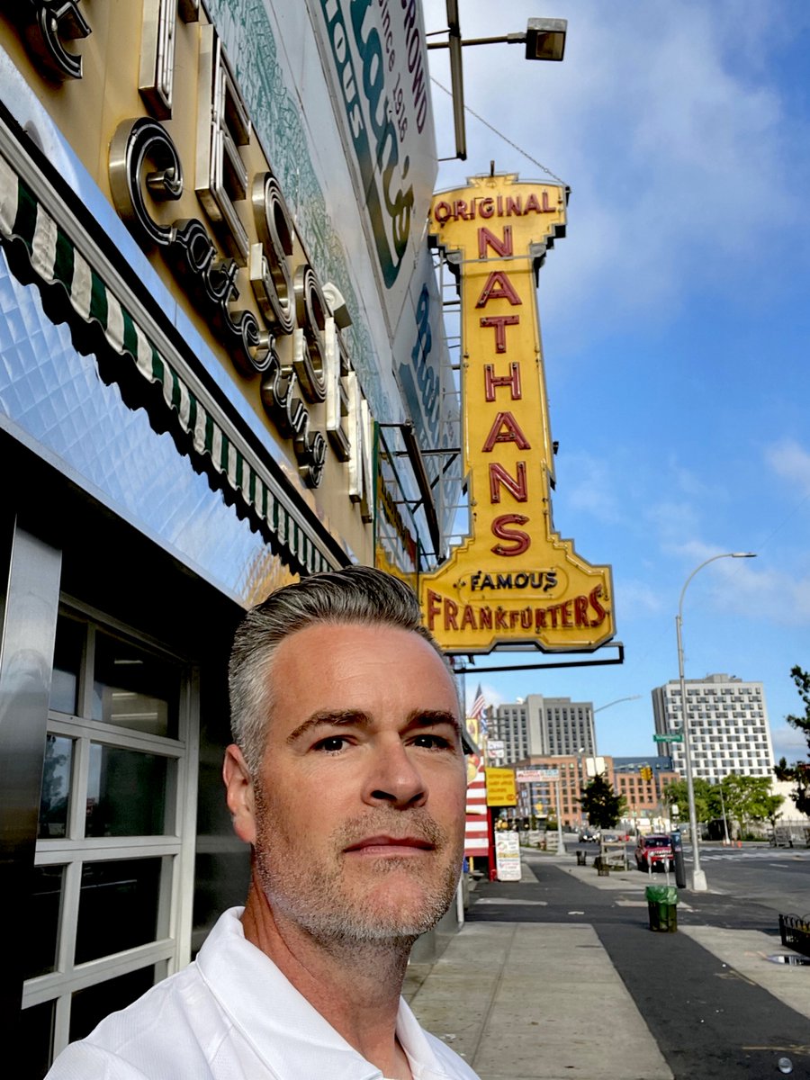 Remember today is #NationalCheesesteakDay day. Be sure and go to Nathan's Famous for a Pat LaFrieda ribeye steak sandwich!