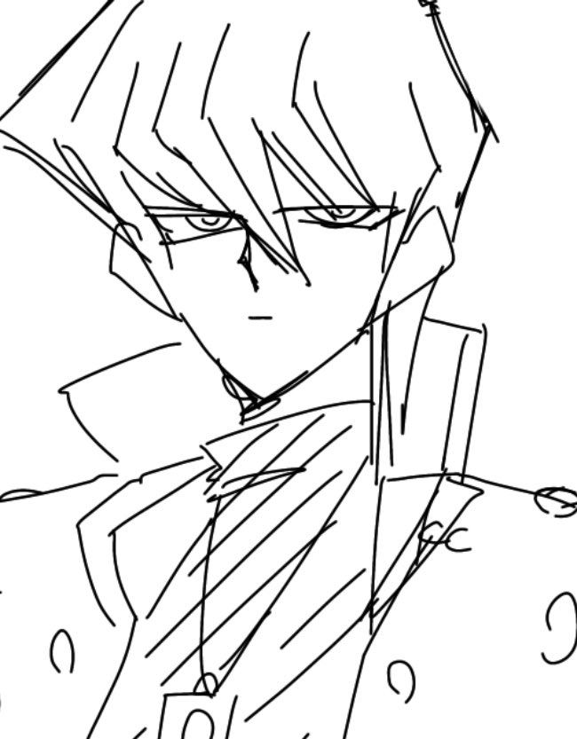 そういえば貼ってなかった
うろ覚えで描かれた推しです。 