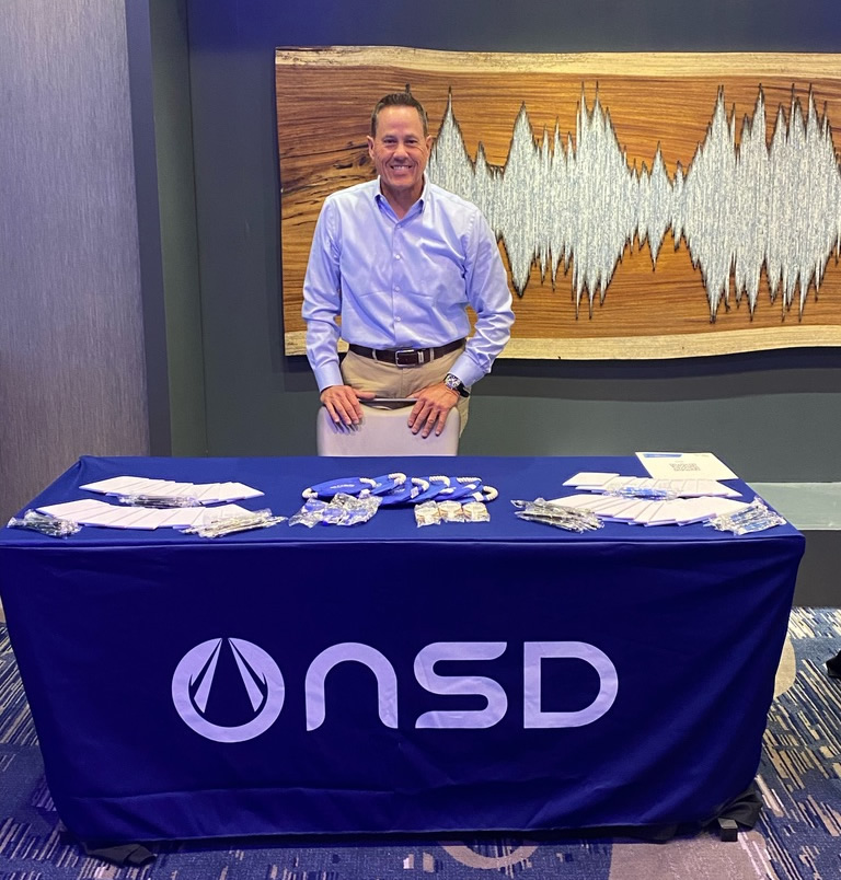 NSD_MotorClub's tweet photo. The 2022 NSD convention and conference season is in full swing for the Insurance Division!
  
David Viar, National Account Manager at NSD, is in Chicago at the NAMIC Commercial &amp; Personal Lines Conference.  

If you’re attending, please stop by and say hello! https://t.co/JkeWHdyU0u