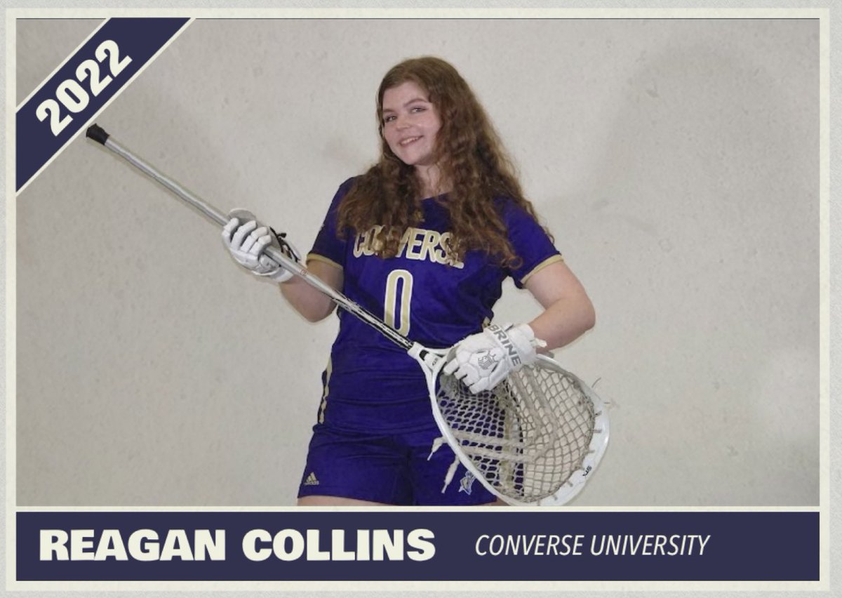 Welcome to the 2022 inaugural FGCL  lacrosse  summer collegiate season, 2022 summer commit from <a href="/Valkyrieslax/">Converse College Lax</a>, REAGAN COLLINS,        coming to the amazing  Florida gulf coast beaches to compete for the inaugural FGCL Lacrosse summer collegiate crown! #WLAX 🌊☀️🥍 <a href="/FGCLsports/">FGCL Sports</a>