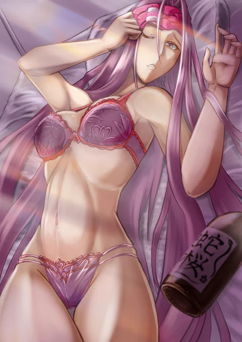 1年間描いたイラストFGO50枚!デート&翌朝1日1枚アップ 10/50翌朝「メドゥーサ」メドゥーサ「んっ・・・あぁマスターおはようございます」#FGO #illustration #メドゥーサ #イラスト 