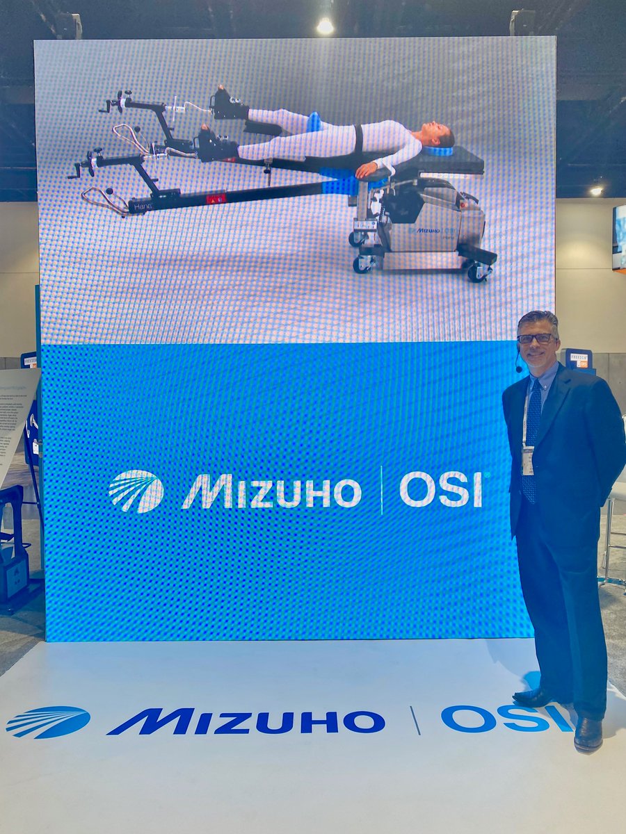 We’re excited to see you all today @ #AAOS2022-Booth #2231! Join us at 10 or 3:30 &amp; hear from Dr. Dan Segina as he discusses the Peaks &amp; Pitfalls of Positioning for Intertrochanteric Proximal Femur #Fractures w/ the Hana® Table. #orthopedic #ortho #HanaTable #myMizuhoOSI <a href="/AAOS1/">AAOS</a>