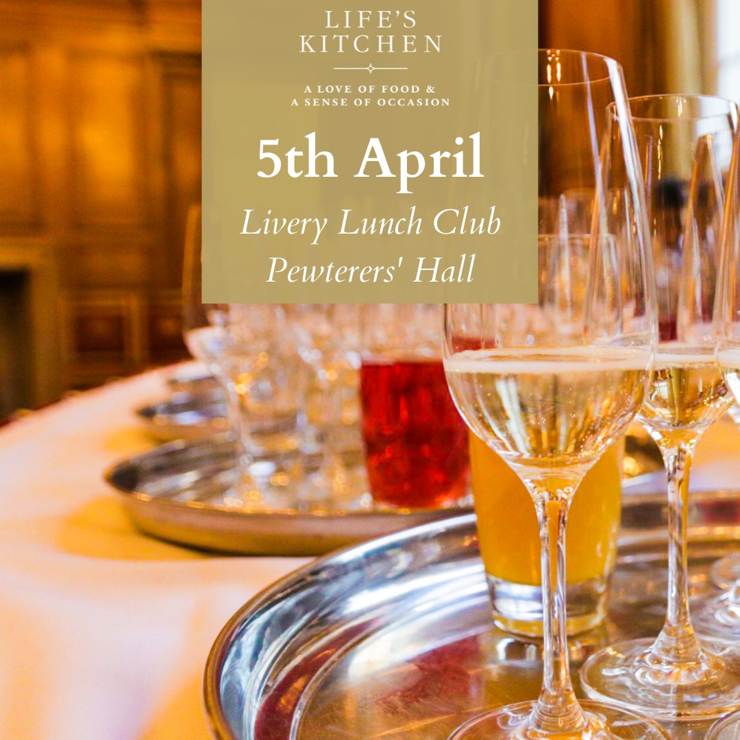 lifeskitchenltd's tweet image. Our 3rd Livery Lunch Club of the year at Pewterers' Hall is fast approaching and we would love for you to join us!

Please email info@lifeskitchen.com to book today!

#Food #SoTasty #Events #EventPlanning #LondonEvents #Lunch #Canape #CoporateCatering #Livery