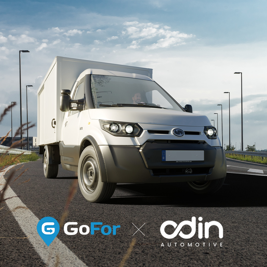 Today GoFor announced a partnership with Odin Automotive, to deploy Odin’s electric delivery vehicle ecosystem in the US and Canada starting in Q2 of 2022! Read the full press release now:
ow.ly/f9Vx50Iqtcj

#GetItDeliveredNow #PR #Partnership #EV