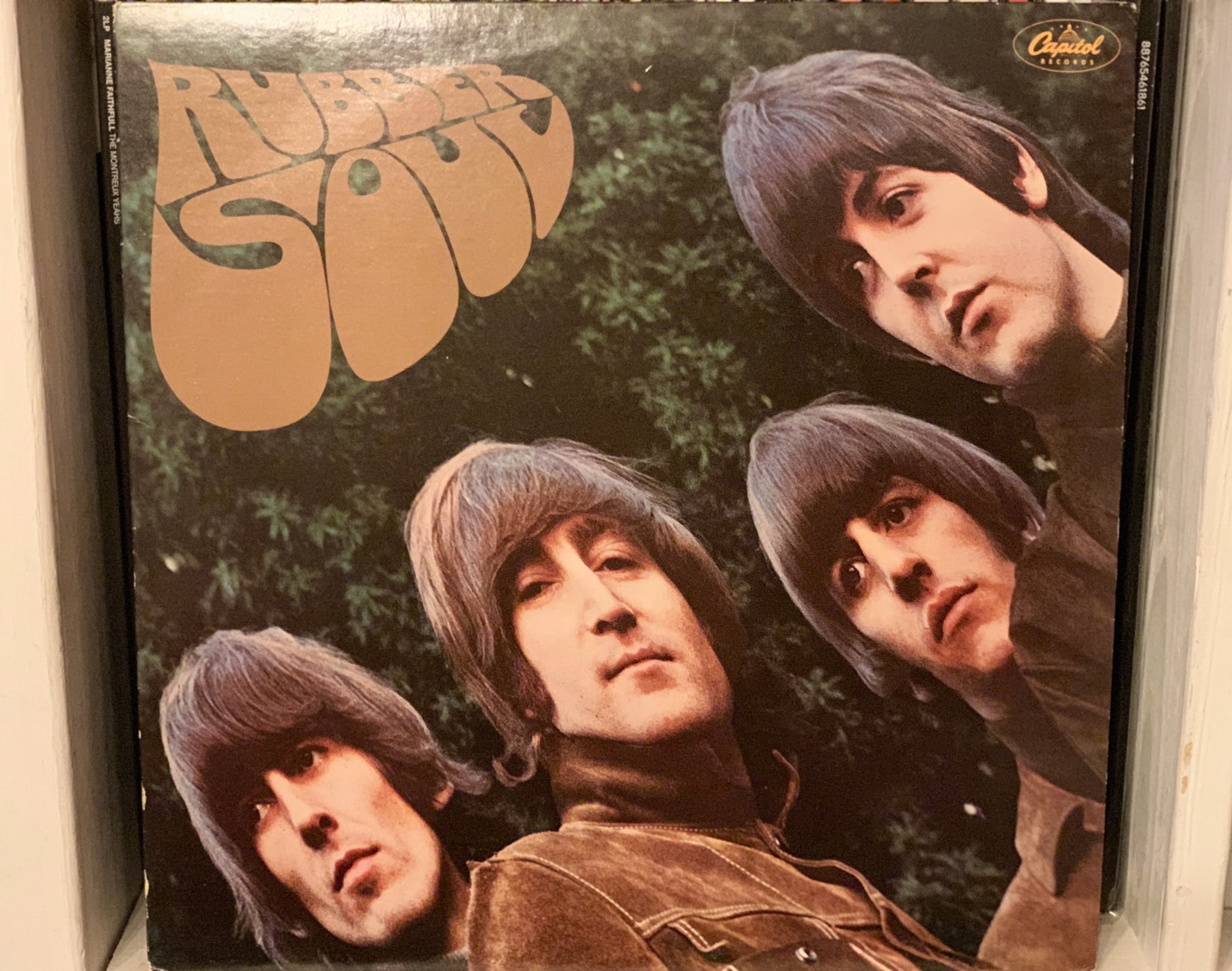 ソウル・フラワー・ユニオン on Twitter "何故か手元になかった『Rubber Soul』米盤。A面が「I've Just Seen