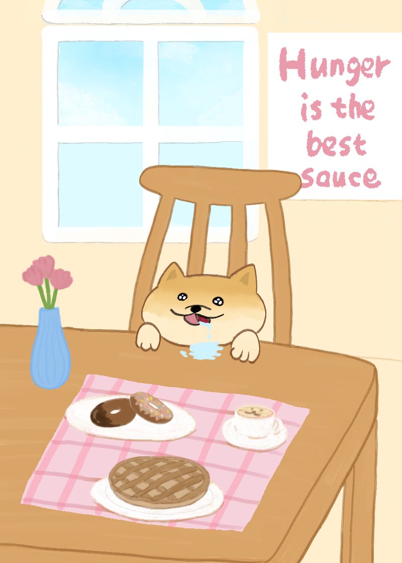 emma_nft's tweet photo. 🤤 #Giveaway 🤤
Please follow, like and retweet ♥️
I pick 3 winners in 4days !
#Doge #Raredoge #Dogeparty 
Rare Doge - HUNGERDOGE - Series 16 Card 23 
"Hunger is the best sause"
"空腹は最上の調味料である"
(´^q^｀)
https://t.co/uGomQhYSaQ https://t.co/tvRIcZuyaz