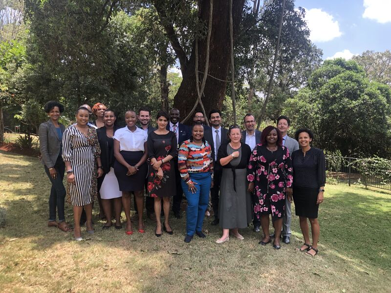 openforbusiness's tweet photo. Great session today with the British High Commission in Nairobi, talking to senior business leaders about #LGBT inclusion – part of our global #SafeToBeMe roundtable series with @FCDOGovUK and @BCG #PrideAtBCG #UKInKenya https://t.co/zFeuN6R5kI