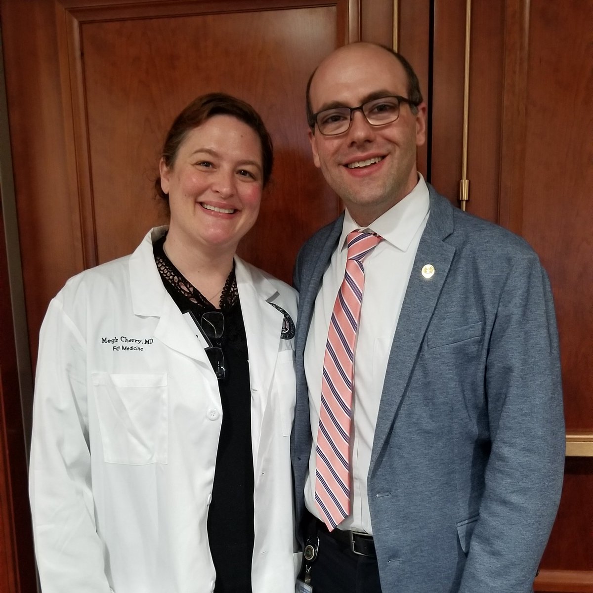 MIFamilyDocs's tweet photo. Thank you MI Rep John Cherry @JCherry4MI for talking with #FamilyPhysicians yesterday about #AccessToCare &amp; importance of #FamilyMedicine for all Michiganders &amp; the shout out from the House floor. #MiFMW #Allinthefamily #PrimaryCare #Prevention https://t.co/eixDp3n2eu