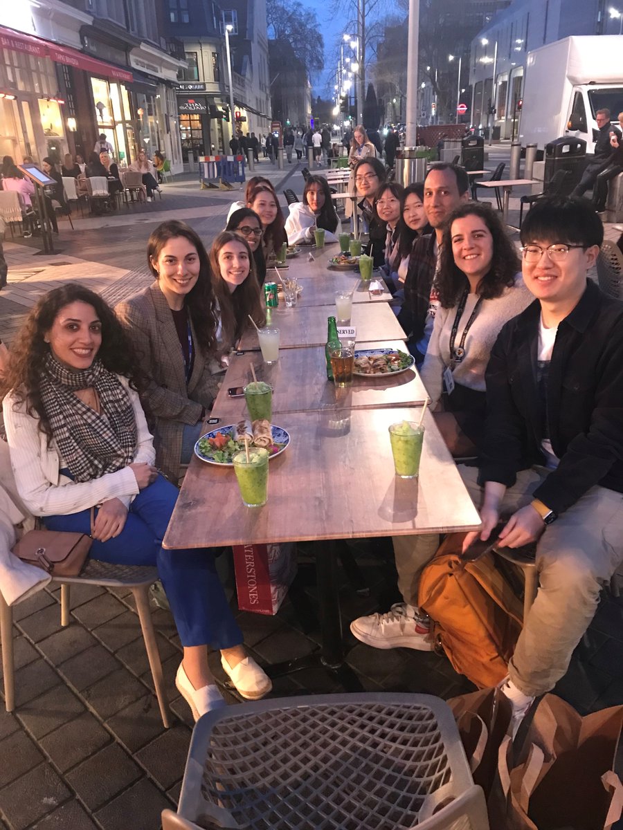 Last night we said goodbye to Anna and Birsen that have been in the group for 8 and 5 years, respectively! Thank you girls for your amazing contribution to the group. We will miss you. #WomenInSTEM 🙏